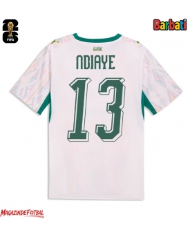 Senegal Iliman Ndiaye #13 Tricou Fotbal Replică Mondial 2026 Barbati Acasa